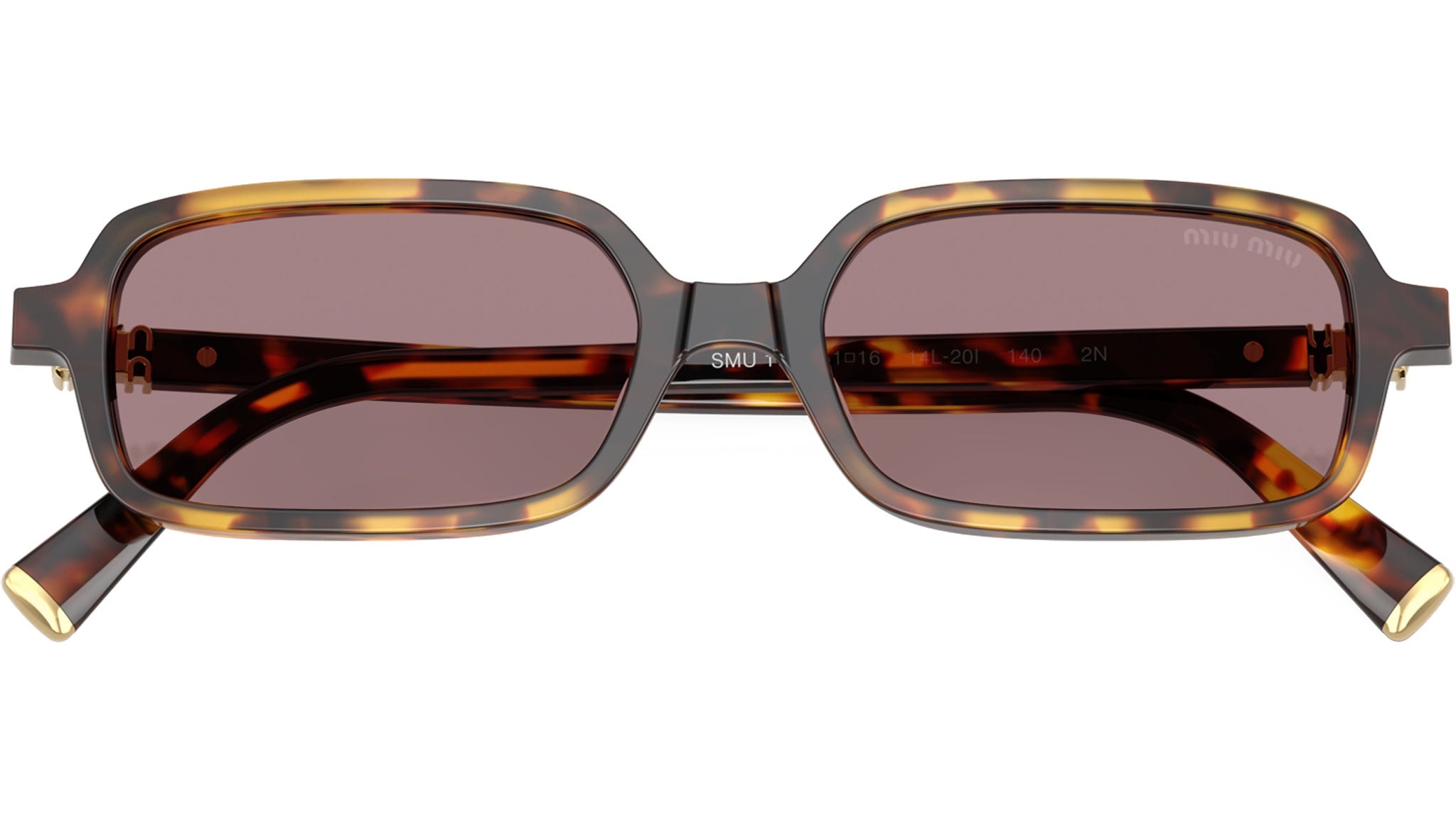 Miu Miu MU 11ZS (14L20I) 51 | Kadın Kahverengi Güneş Gözlüğü